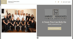 Desktop Screenshot of harveyfamilydentistry.com